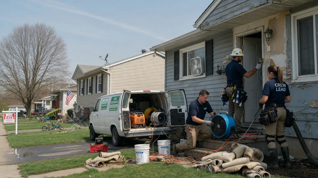 Flood Cleanup in Crystal Falls, MI near me